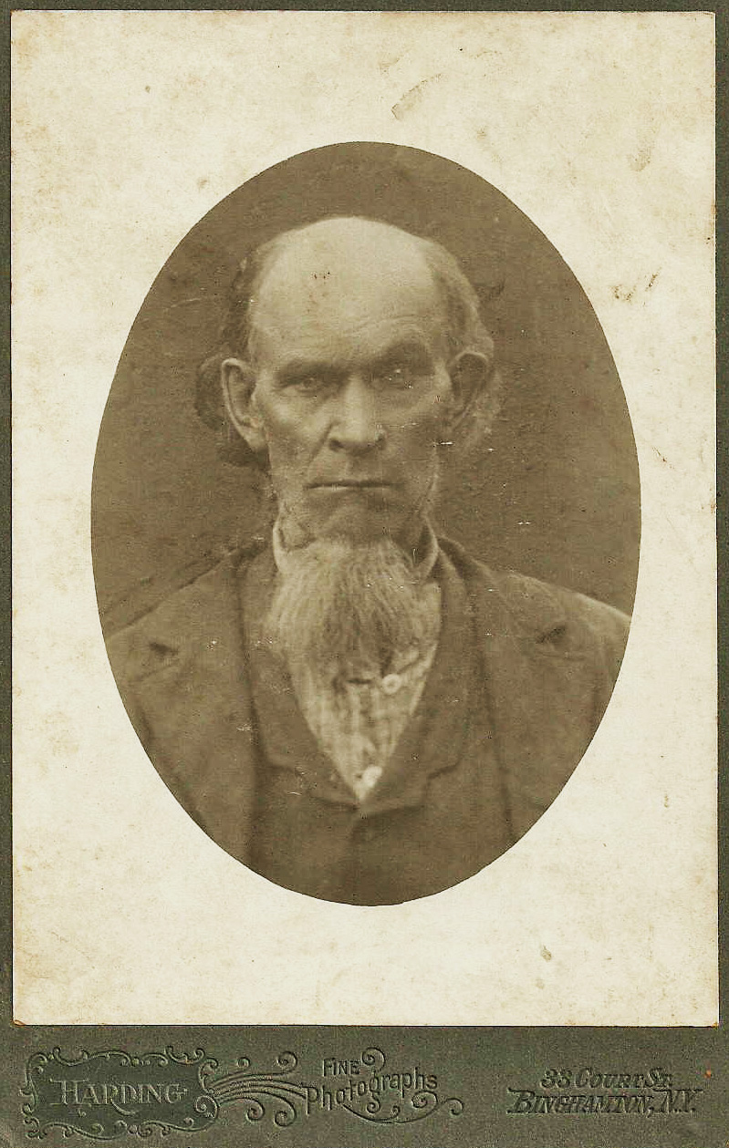 Apparently, The Eyebrow of Doom IS hereditary. John G. Muckey was my first cousin 5X removed. View full size.