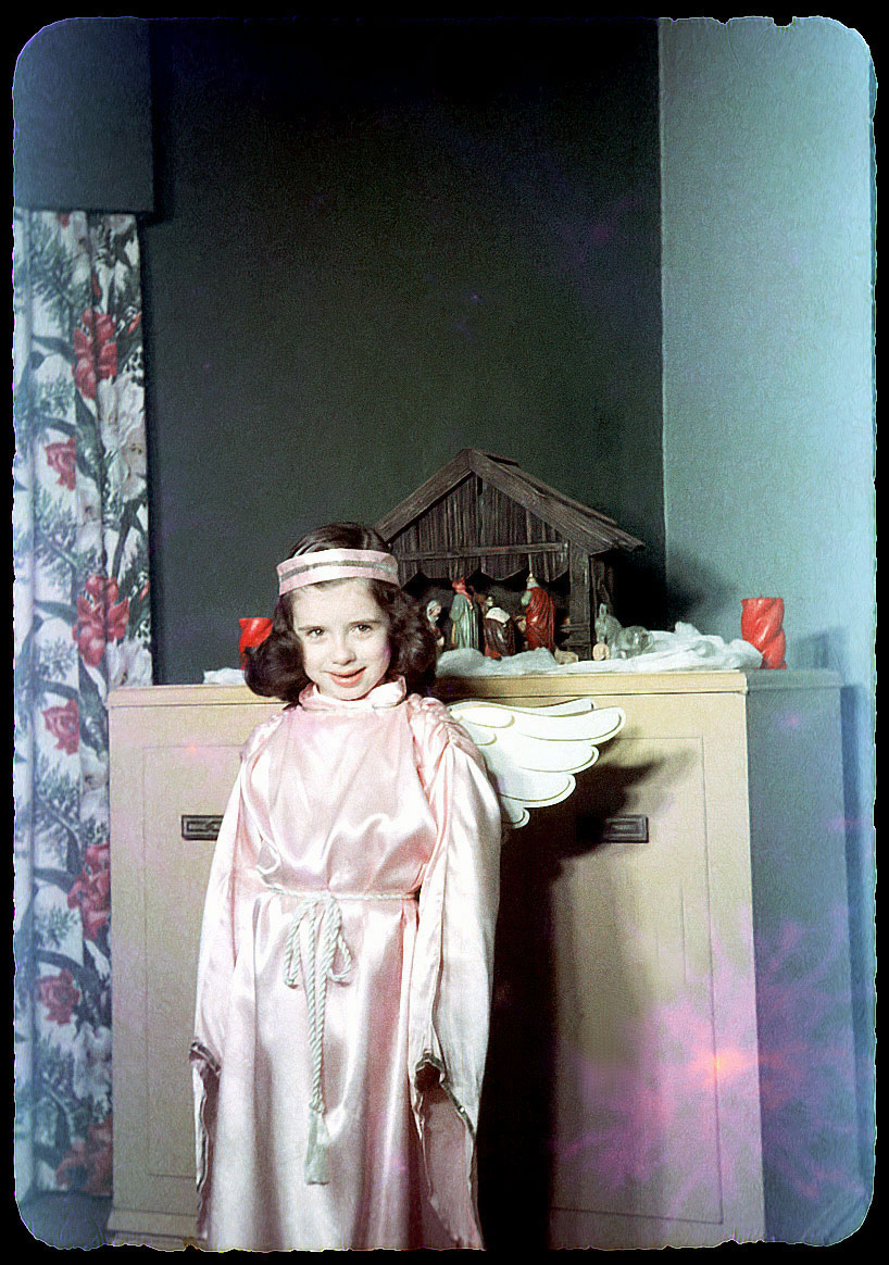 Christmas in Akron, 1954. View full size.