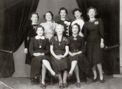 Lipsky Girls, New York. Circa 1930s. View full size.
Did any of that Lipsky family end up in Auburn NY?I well remember a radio jingle, during the 50's singing:
"How do you do everybody, how do we do it.
We're the Lipsky Brothers and we're telling you it"
ETC.
(ShorpyBlog, Member Gallery)