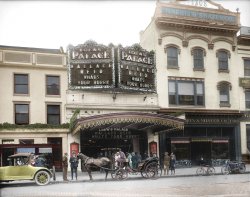 A colorized version of Loews Palace, c. 1920. View full size