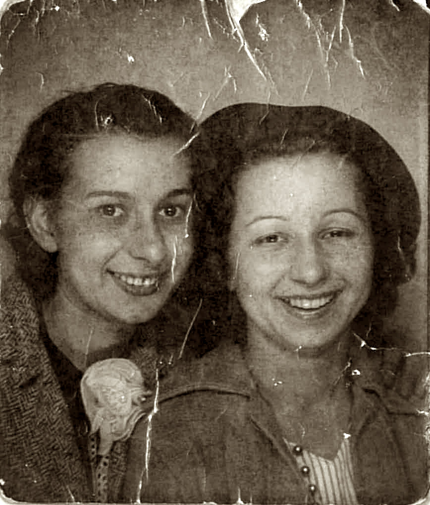 My grandmother Mary (Left) and her sister Marianne in Detroit, sometime in the 1930's. My grandma, her sister and brother Walt were put up for adoption when they were very young. When my grandma was around 15 or 16 she remembered she had a sister and went looking for her. This picture is around the time they found each other, taken in a photo booth downtown Detroit. After some reminiscing they remembered they had a brother. The three had one of the closest bonds between siblings I have ever seen. 

Their names are so similar because my grandma's name was changed from Hedwigis when she was adopted. She likes Mary better.