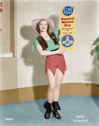 Miss Fisher Body(Colorized):1939