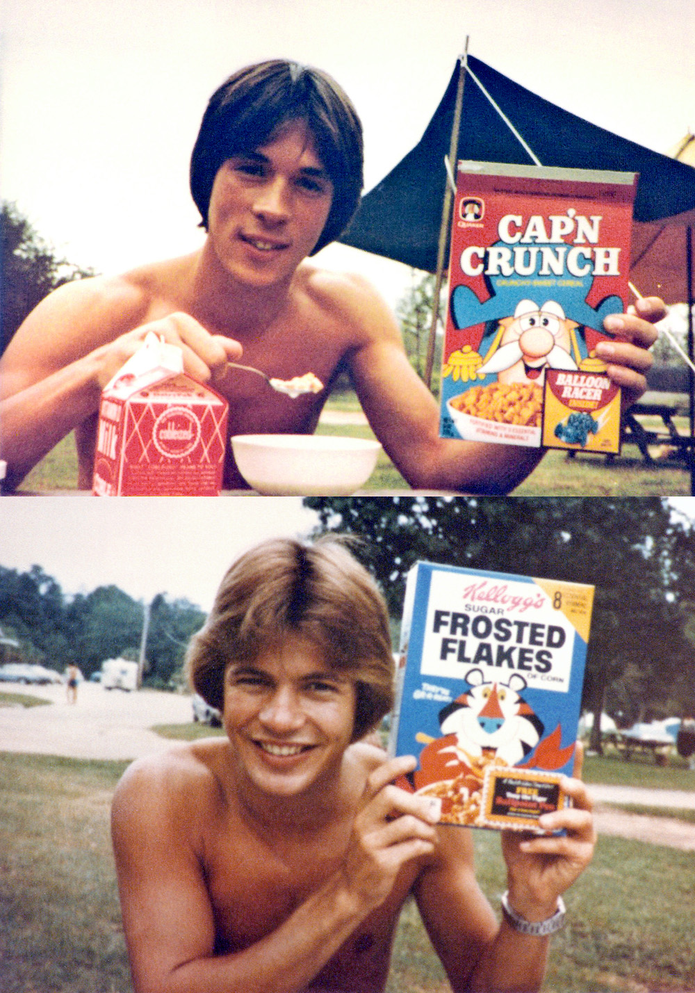 This was 1979, vacation at Myrtle Beach with my college friend Doug. View full size.