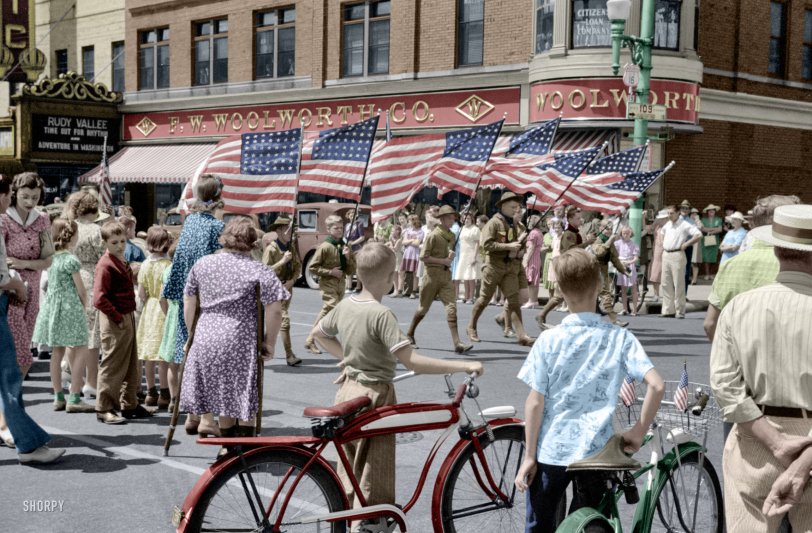 My colorized version of this Shorpy original. View full size.
