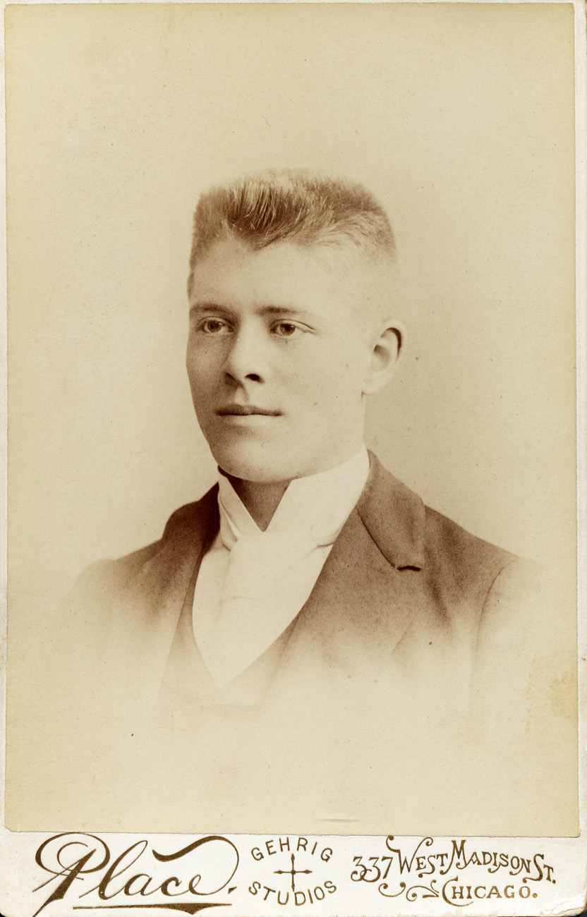 My grandfather, Robert McM. Johnson, taken about 1887. He was born in San Francisco in 1866.
