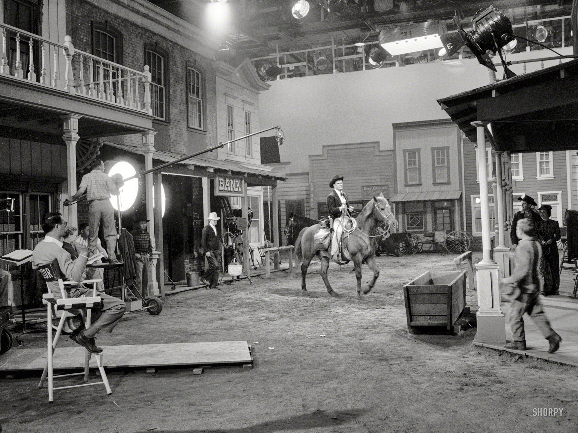 James Garner: 1928-2014
April 1958. "James Garner on the set of the television show Maverick." Photo by Maurice Terrell for Look magazine ("TV's Midas Touch"). View full size.