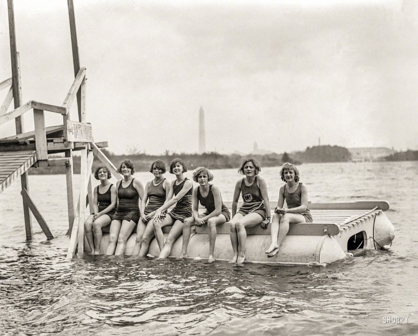 Pontoons on the Potomac: 1925