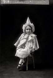 "Shands [between March 1905 and August 1906]." Very likely one Agnes Shands, the daughter of Washington, D.C., physician Aurelius Rives Shands. 5x7 glass negative from the C.M. Bell portrait studio. View full size.