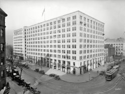 Washington, D.C., circa 1925. "Transportation Building, corner 17th and H Sts." National Photo Company Collection glass negative. View full size.