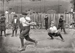 Washington, D.C. "Playground, Madison School baseball, May 20, 1914." 5x7 inch glass negative, National Photo Company Collection. View full size.