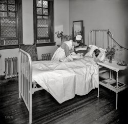 Washington, D.C., circa 1921. "Garfield Hospital." Where Mother and Baby are doing fine. National Photo Company Collection glass negative. View full size.