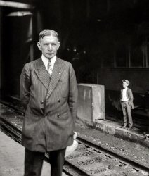 August 21, 1924. New York. "C.G. Dawes." Charles G. Dawes, some two months away from being elected Vice President of the United States. His platform: Helping the little man. 5x7 inch glass negative, Bain News Service. View full size.