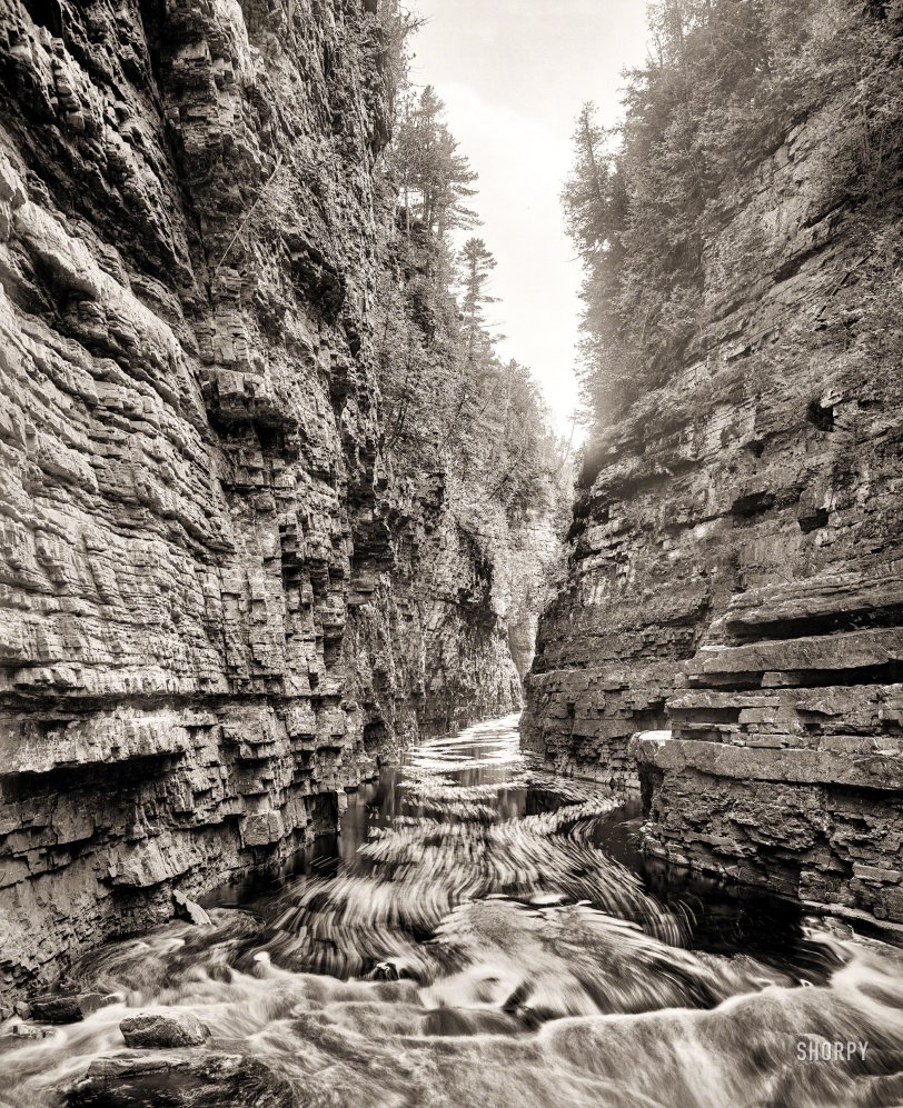Ausable Chasm: 1906