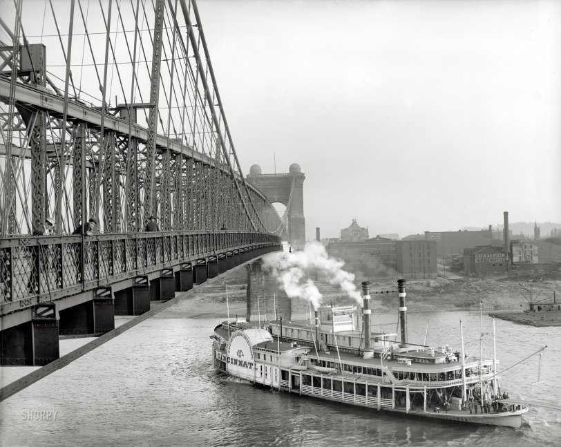 Steam Under the Bridge: 1906