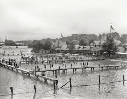Belle Isle Bathers: 1910