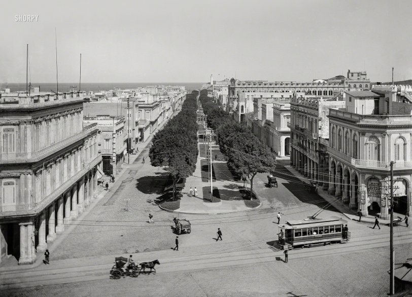 Paseo del Prado: 1904