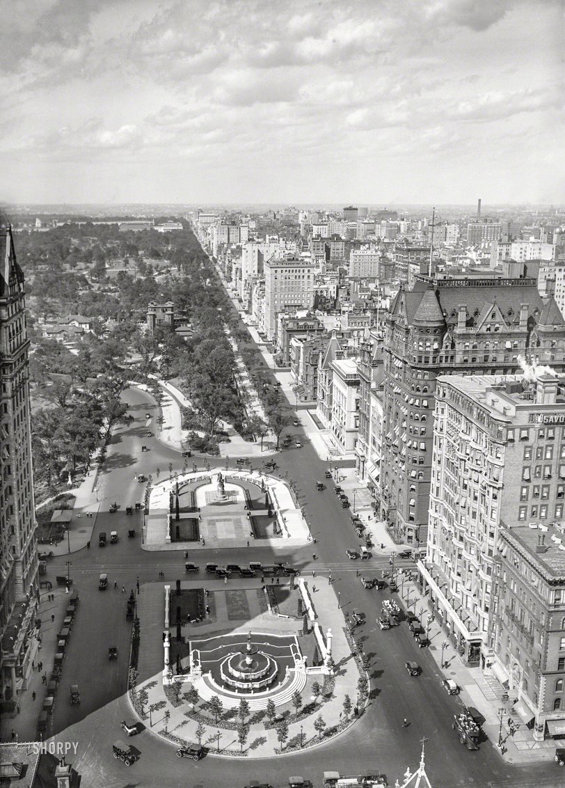North on Fifth: 1918