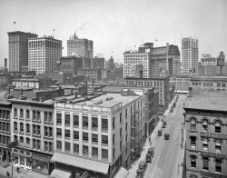 Detroit Skyline: 1918
