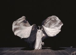 The dancer Loie Fuller in a 1902 portrait by Frederick Glasier. View full size.