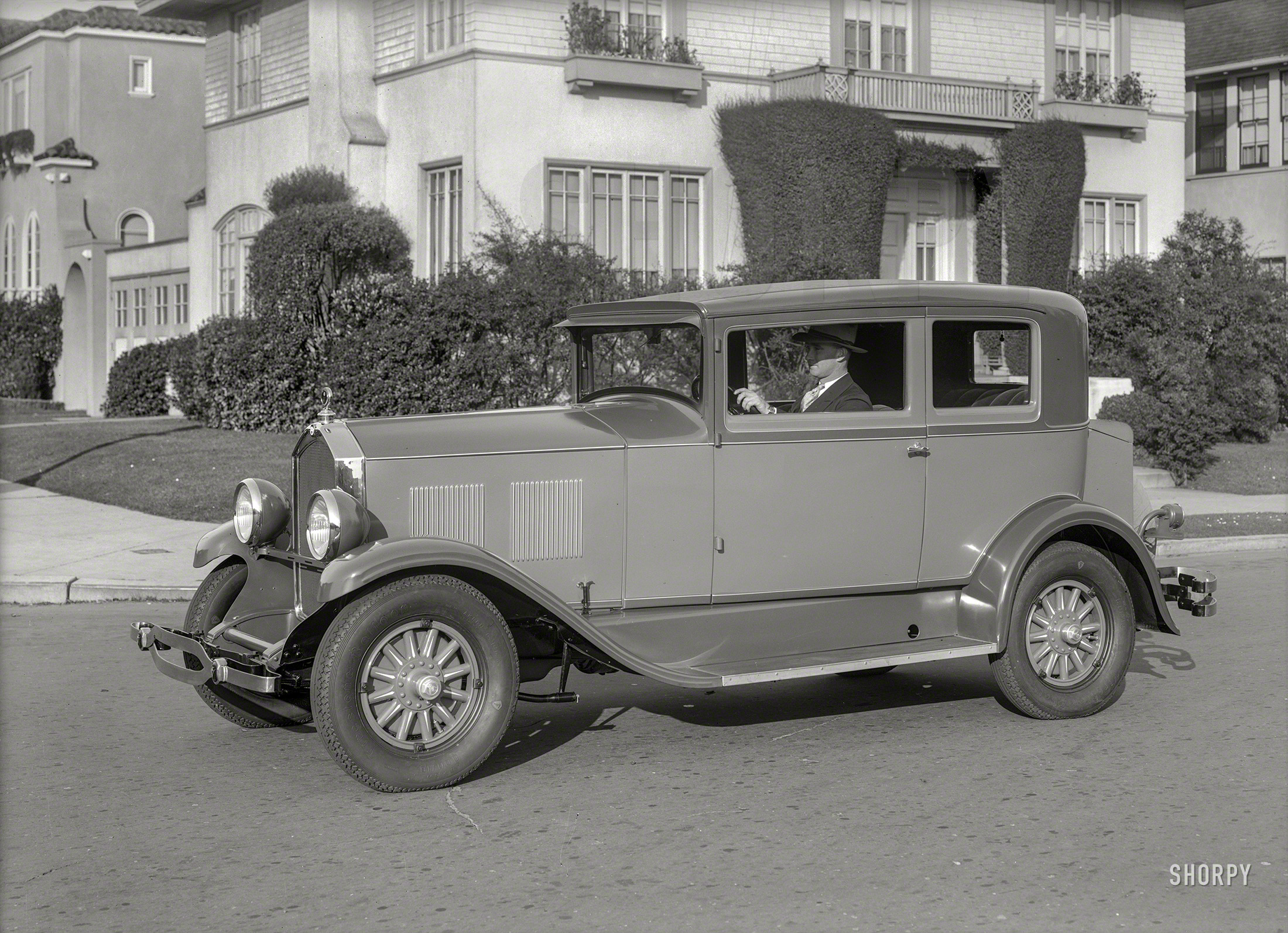 San Francisco circa 1927. "Jordan Air Line 8." Latest addition to the Shorpy Archive of Archaic Automobiles. Glass negative by Chris Helin. View full size.