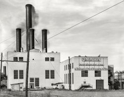November 1938. "Nebraska Power Company, Omaha." Medium format negative by John Vachon for the Farm Security Administration. View full size.