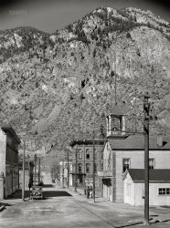 October 1939. "Georgetown, Colorado. Ghost mining town." Medium format acetate negative by Arthur Rothstein for the Farm Security Administration. View full size.