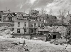 May 1942. "Central City, an old mining town. Mountainous region of Central Colorado, west of Denver." Acetate negative by John Vachon for the Farm Security Administration. View full size.
