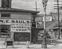 Sauls Sandwich Shop: 1936
