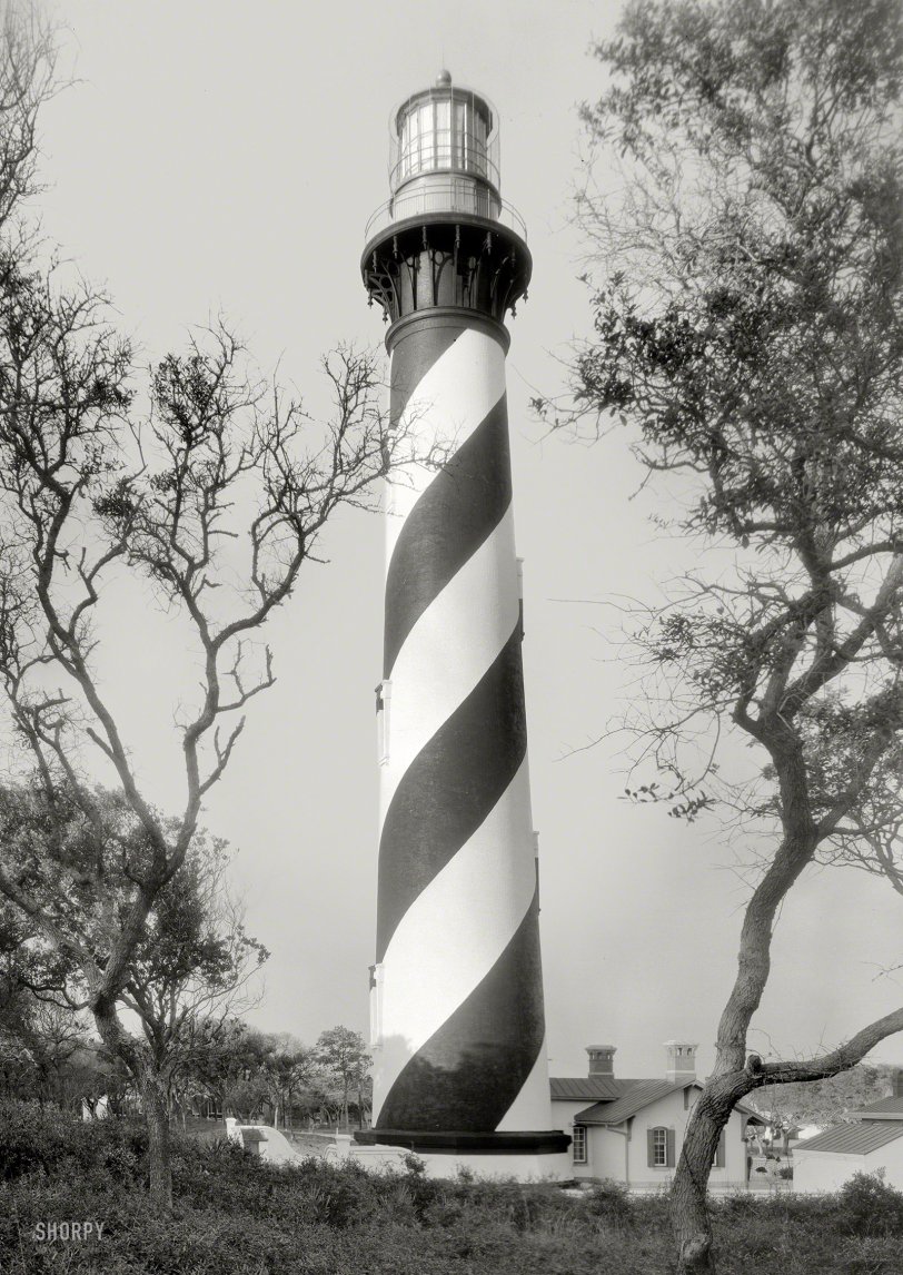 St. Augustine Light: 1936
