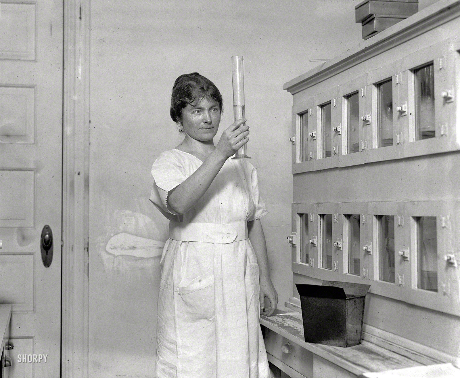 March 9, 1923. Washington, D.C. "Miss L.M. Alexander," possibly of the Department of Agriculture. National Photo glass negative. View full size.