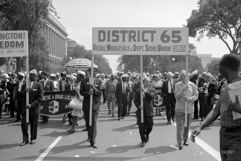 Aug. 28, 1963 -- fifty years ago. "March on Washington for Jobs and Freedom." Photo by Marion S. Trikosko for U.S. News &amp; World Report. View full size.
