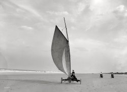 Sailing on the Sand: 1903
