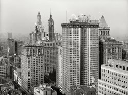 Upper Lower Manhattan: 1917