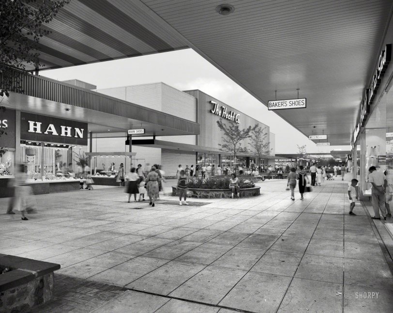 At the Mall: 1959