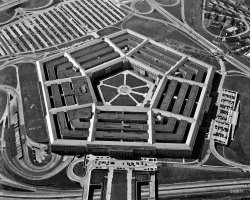 1940s. "Arlington County, Virginia. War Department. Pentagon, aerial view." Safety negative by Theodor Horydczak. View full size.