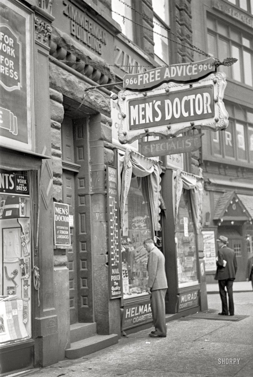 Men's Doctor: 1938