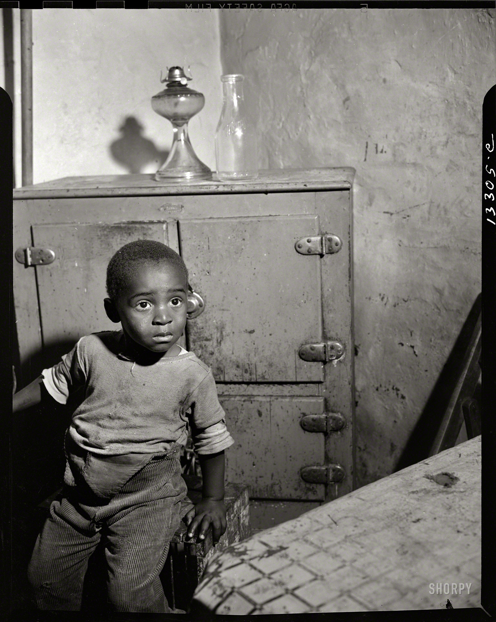 June 1942. Washington, D.C. "A young boy who lives near the nation's Capitol." Photo by Gordon Parks for the Office of War Information. View full size.