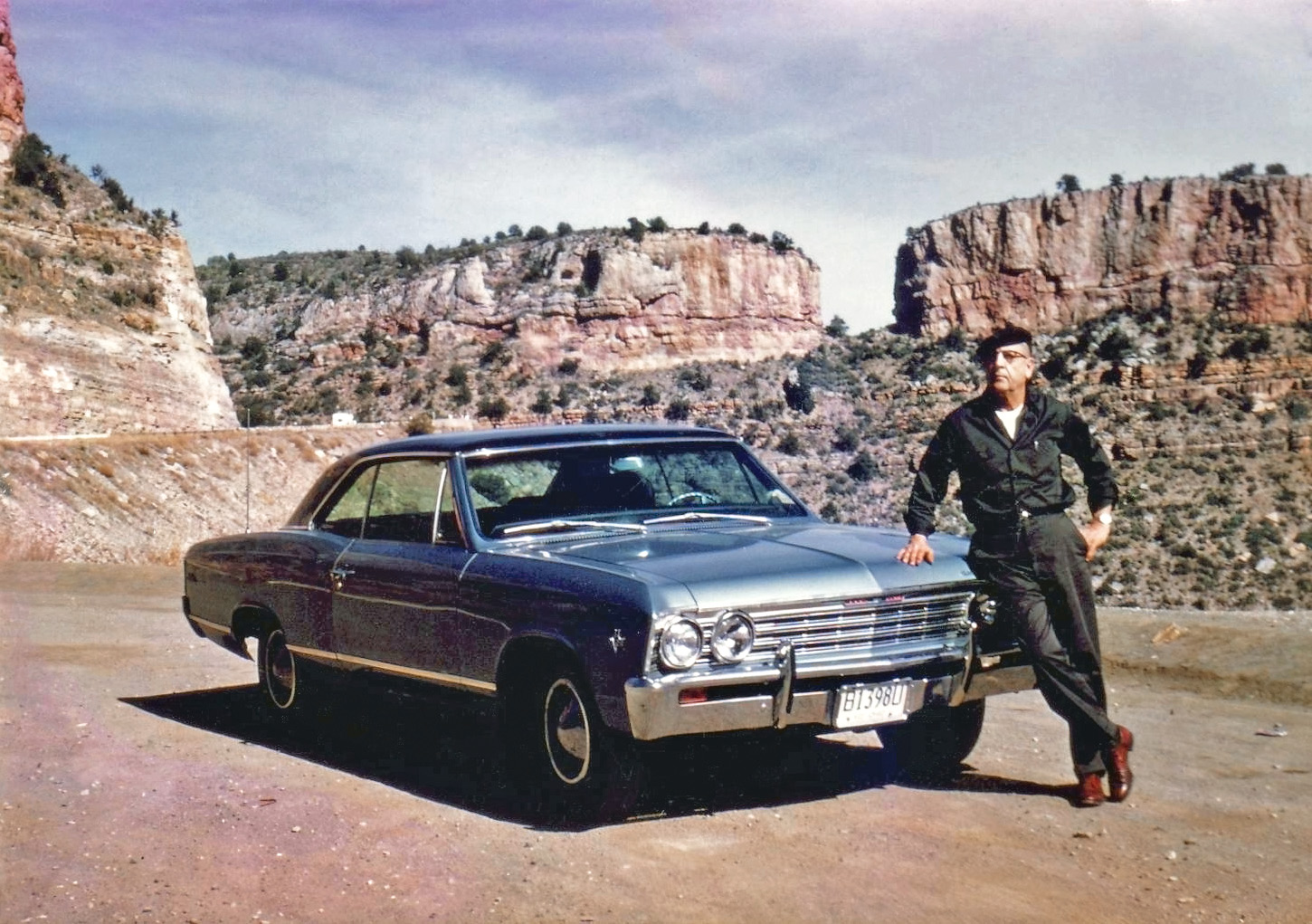 Out in Arizona ... or Utah ... someplace.  Probably the early 70s. View full size.