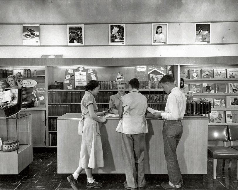 Department Store: 1955, Shorpy Old Photos
