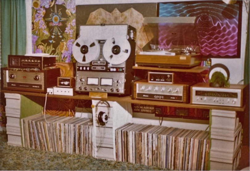 I started working in a hi-fi shop at 18. This was the system I assembled when I was 20. I'm still addicted today.
