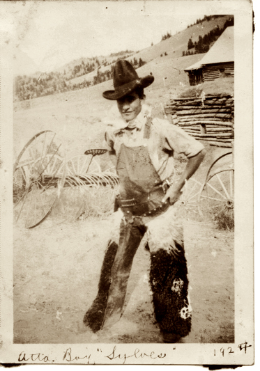 Sylvester Clark, Woolly Chaps, Mayflower Gulch, MT 1924