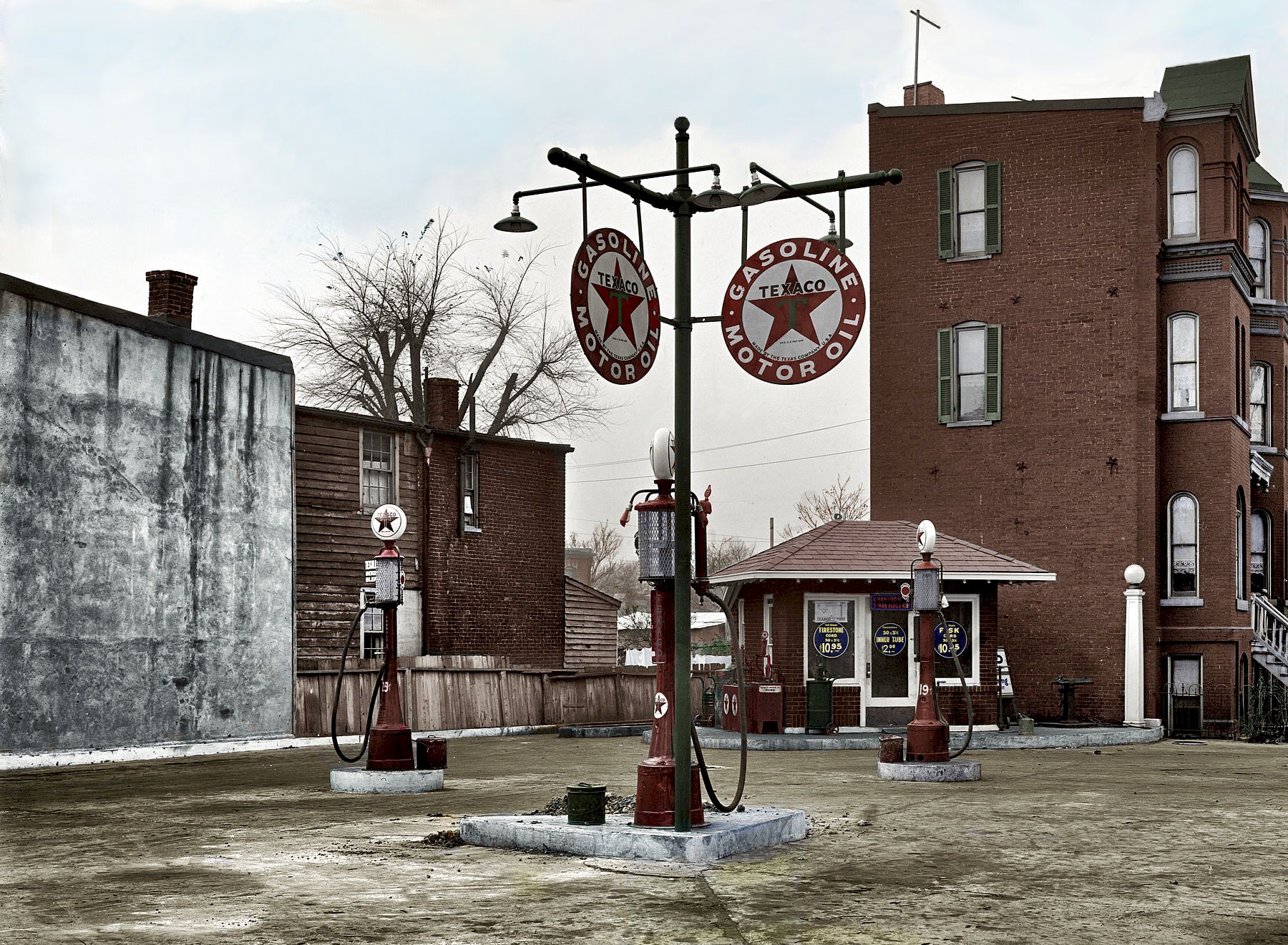 Colorized from this Shorpy original. This is my first attempt at colorizing an image. View full size.