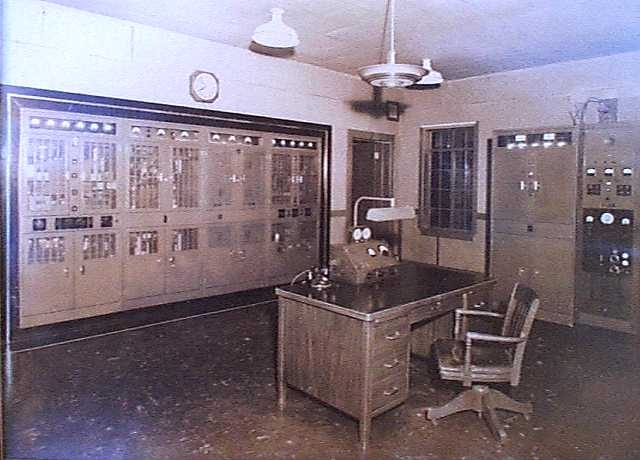 Western Electric, the equipment supplier for AT&amp;T, was also a major supplier of equipment to radio stations in the 1920s, '30s &amp; '40s. This transmitter at WMMN in Fairmont, WV in 1940 was among the first to use the new Doherty modulation system which was at the time the most efficient known. It was also W.E.'s first 5 kw transmitter to be totally air cooled. Prior to this transmitters in the power class used water-cooled tubes in the output stage.
