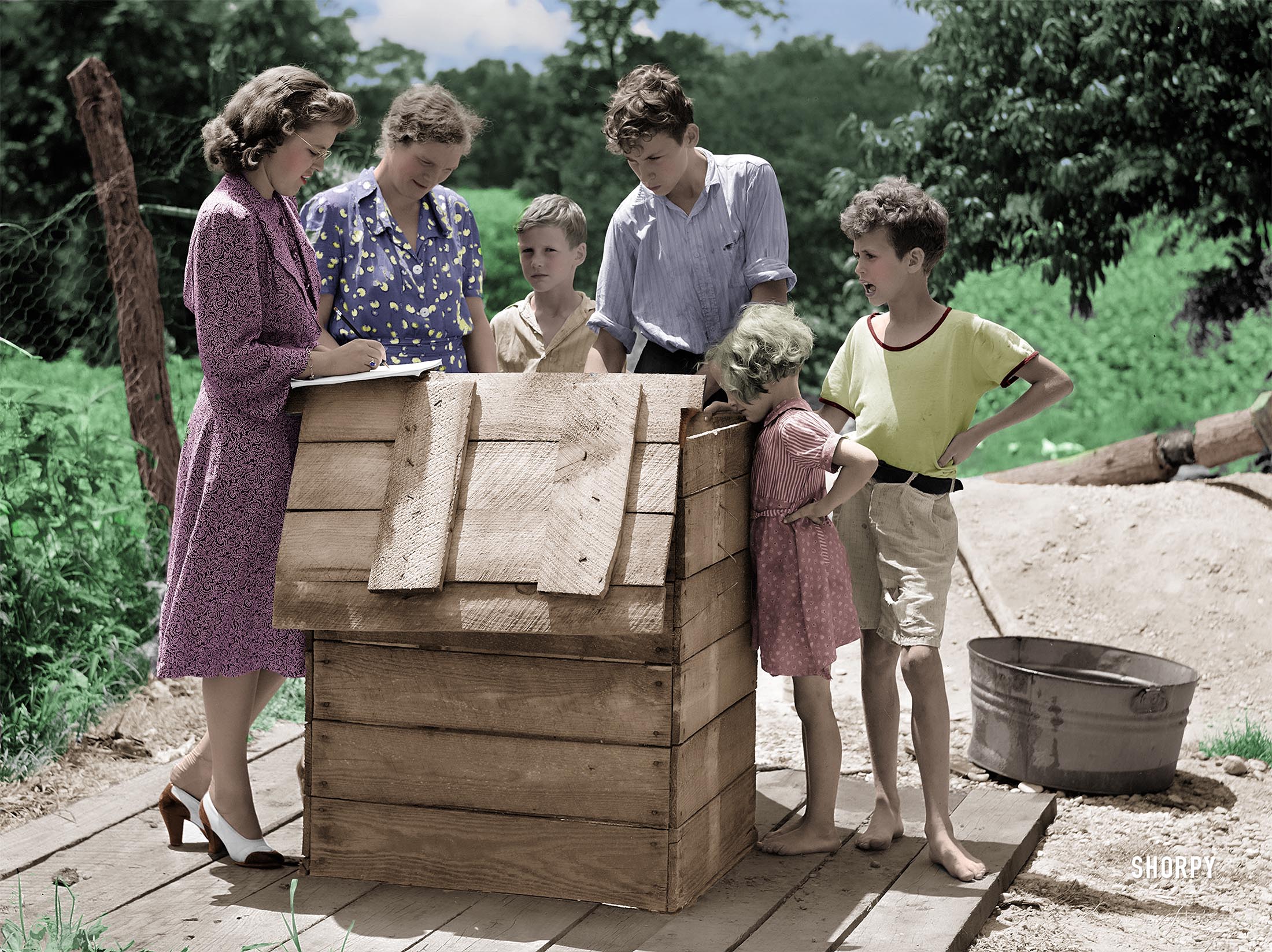 Colorized version of this Shorpy old photo.
View full size.