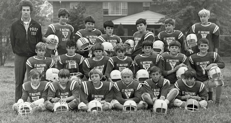 Front row, third from left.  I've yet to move away from the bowl haircut look. View full size.

