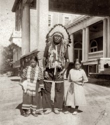 This photo was given to me by a friend. American Indians. Curious as to what tribe they are members of.
