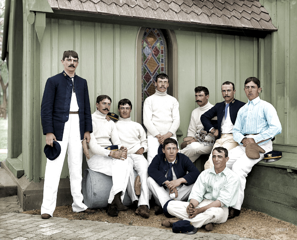 Colorized version of photo originally at https://www.shorpy.com/node/8052. View full size.