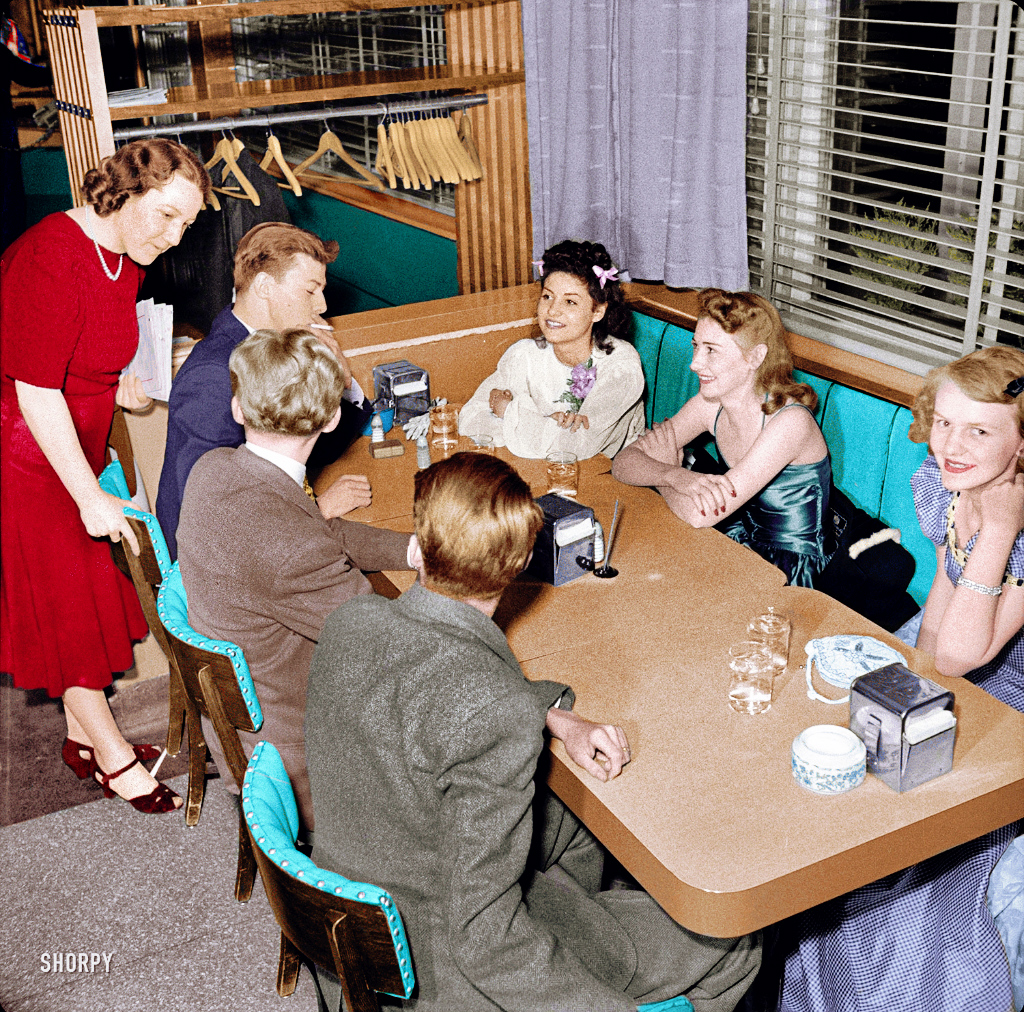 This is my colorized version of this Shorpy original. View full size.