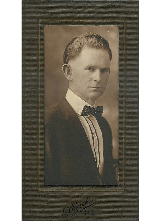 Calvin G. Terrell was my father. Picture taken July 4, 1911 by Elbrich Studio, Nashville, TN.
