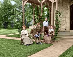 My first attempt at colorizing one of Shorpy's amazing snapshots of our past. View full size.